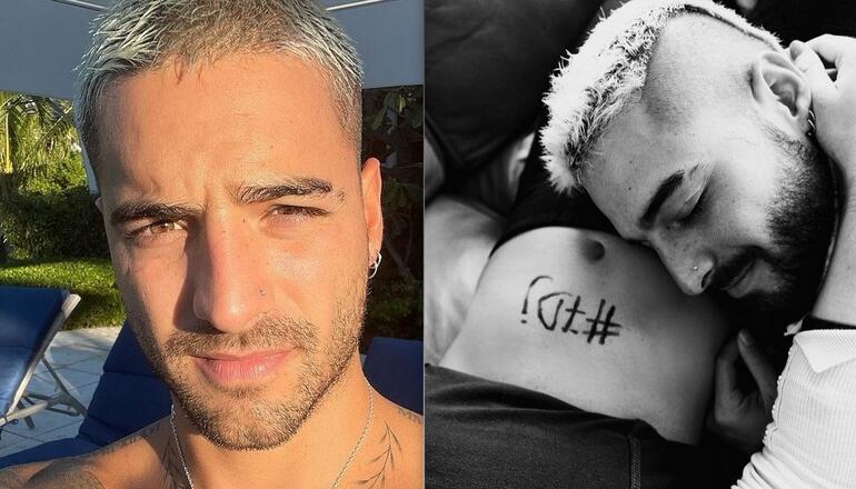  ¿Maluma muestra una foto que revelaría una futura paternidad?