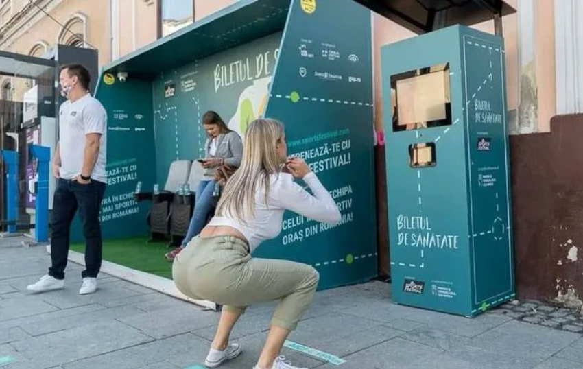  Rumania: Ofrecen boletos gratis de autobús a quienes hagan sentadillas