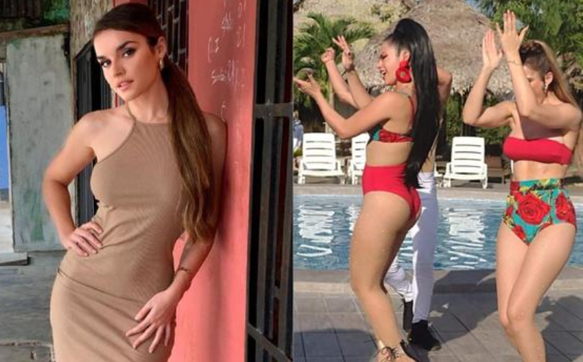  Melody graba videoclip de «No Sé» junto a la agrupación Explosión de Iquitos [VIDEO]